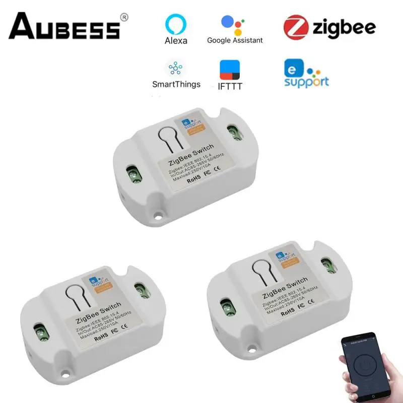 Zigbee Smart Home Remote Switch Breaker Domotica LED Light Controller Module Alexa Google Home Smartlife EWelink/Smarthings App
Zigbee Smart Home Remote Switch Breaker Domotica LED Light Controller Module Alexa Google Home Smartlife EWelink/Smarthings App