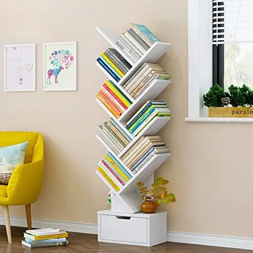 

Bookshelf,Bookshelves,Books Holder, Tree Bookcase,Book Organizer,Book ,Organizer for Books,Kids Bookshelf,Small Bookshelf for Sm