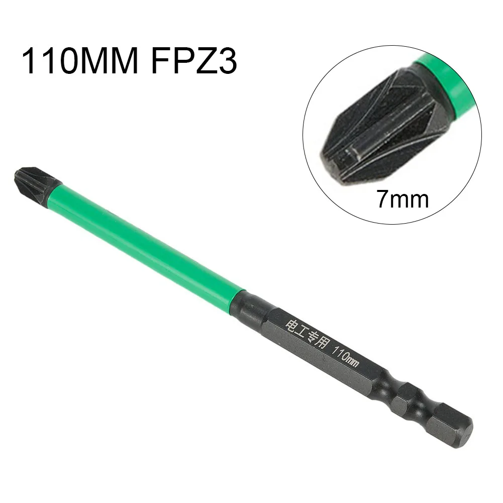 3pcs FPZ1-3 110mm Magnetic Electrician Special Slotted Cross Screwdriver Bits For Socket Switch Circuit Breakers Tools Part
3pcs FPZ1-3 110mm Magnetic Electrician Special Slotted Cross Screwdriver Bits For Socket Switch Circuit Breakers Tools Part