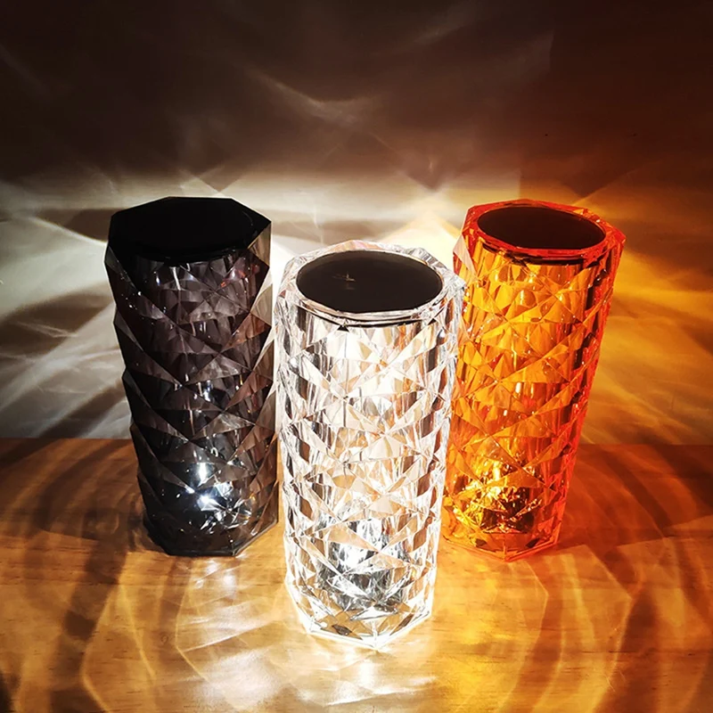 HOT SALE LED Crystal Table Lamp Diamond Night Lights Touch Atmosphere Bedside Bar For Living Room Bedroom Party Dinner Etc
HOT SALE LED Crystal Table Lamp Diamond Night Lights Touch Atmosphere Bedside Bar For Living Room Bedroom Party Dinner Etc