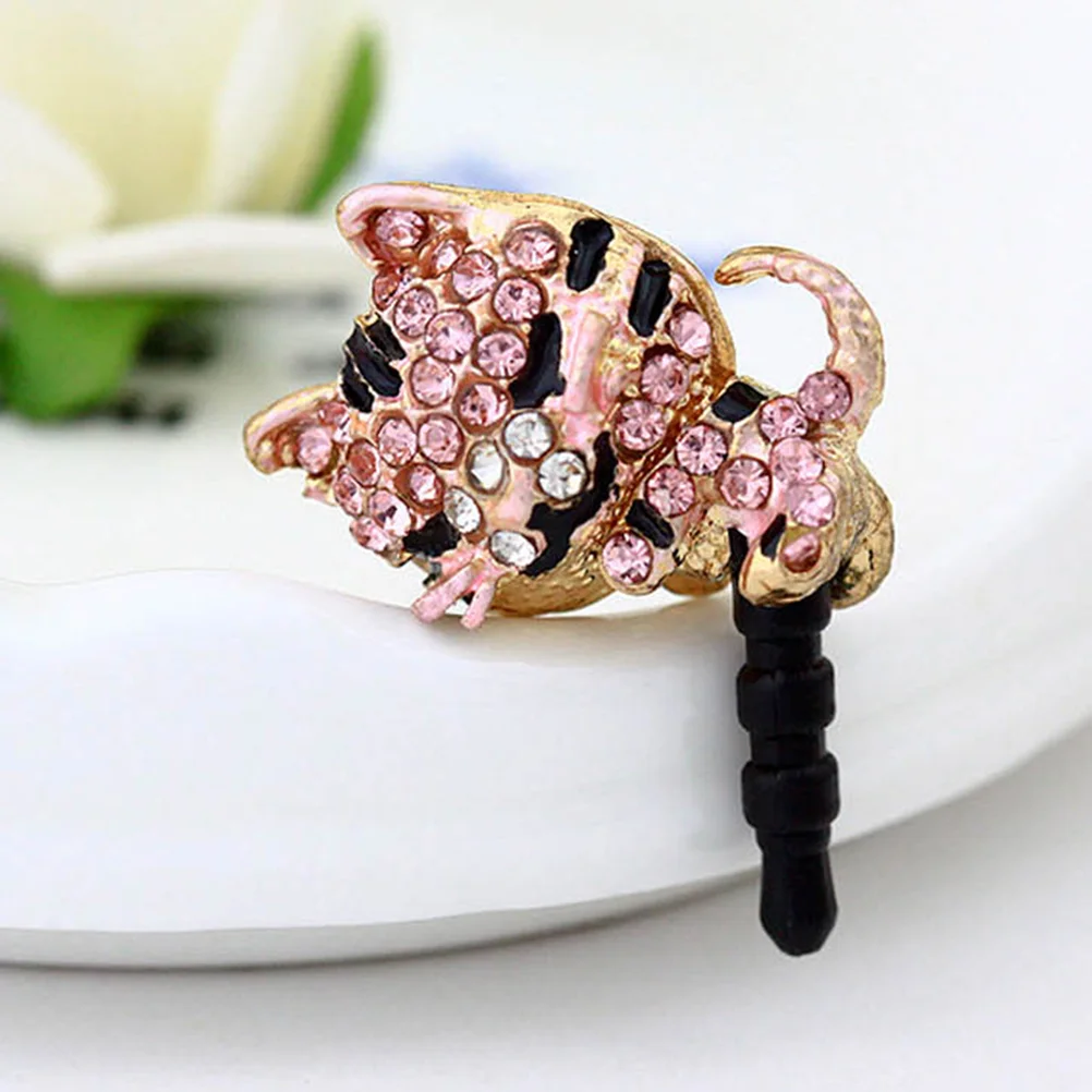 3.5mm Jack Plug Diamond-encrusted Fashion Kitten Design Pin iPhone iPad Pixel
3.5mm Jack Plug Diamond-encrusted Fashion Kitten Design Pin iPhone iPad Pixel