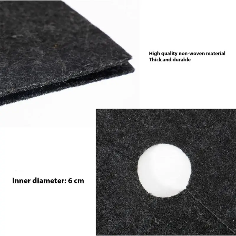 6pack Covering Ring Tree Protection Weed Mats Made Of Nonwovens Material Garden Weeding Tool Control Anti Grass Cloth Covers
6pack Covering Ring Tree Protection Weed Mats Made Of Nonwovens Material Garden Weeding Tool Control Anti Grass Cloth Covers