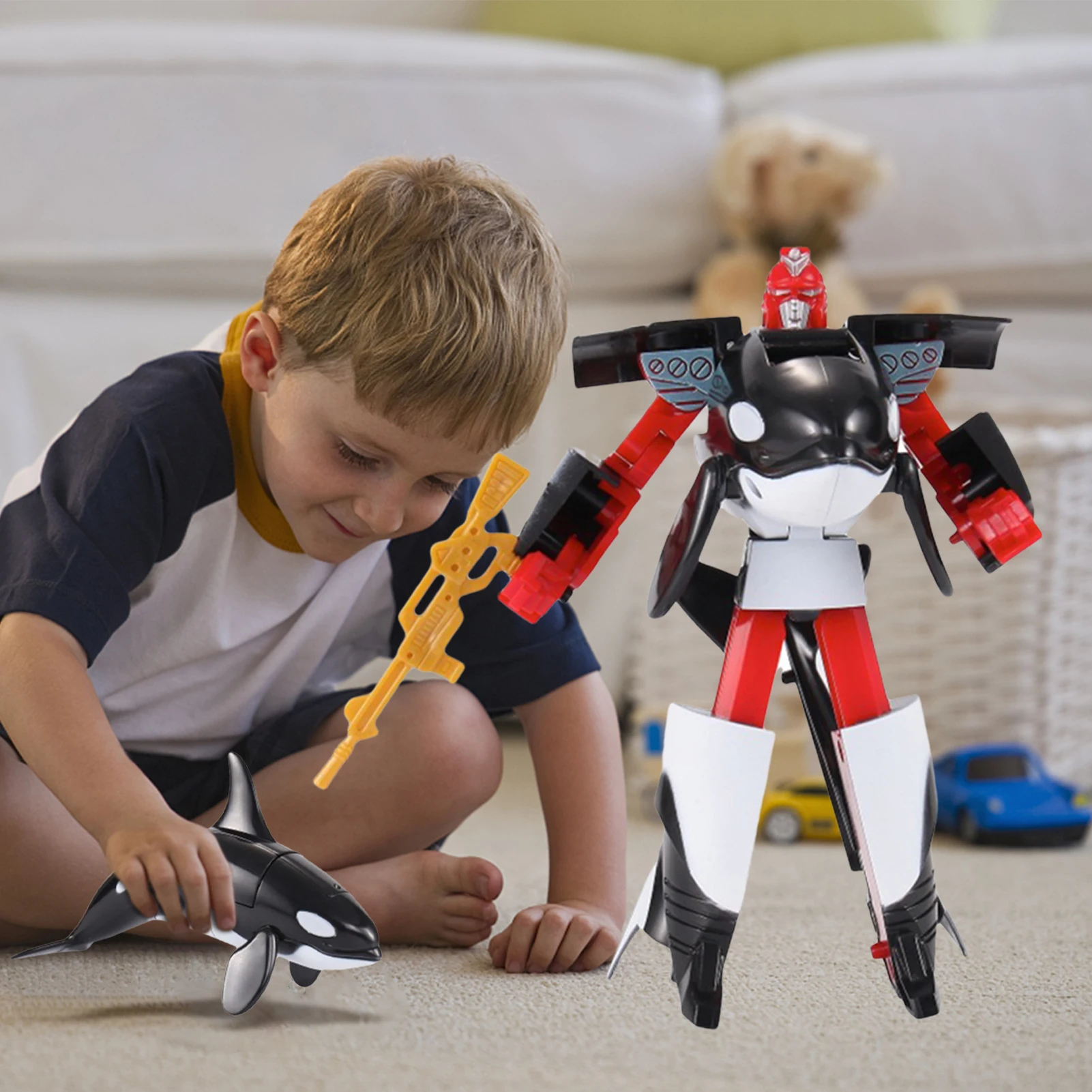 Дельфин, трансформирующий робот-Кит, модель органического океана, Обучающие трансформирующие игрушки, игрушки-роботы для дошкольного малы...
Дельфин, трансформирующий робот-Кит, модель органического океана, Обучающие трансформирующие игрушки, игрушки-роботы для дошкольного малы...