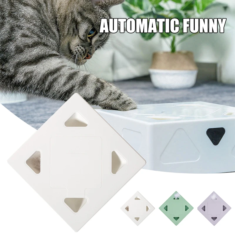 Cat Toys 7 Holes Interactive Automatic Feather Mice Obsessed Fun for Indoor Cats USB Rechargeable LB88
Cat Toys 7 Holes Interactive Automatic Feather Mice Obsessed Fun for Indoor Cats USB Rechargeable LB88