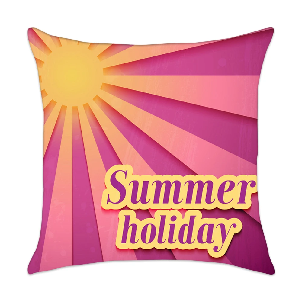Summer Holiday Beach Cushion Cover Outdoor Camping Square Pillow Case Home Decor Living Room Sofa Throw Pillow Cover 45x45cm
Summer Holiday Beach Cushion Cover Outdoor Camping Square Pillow Case Home Decor Living Room Sofa Throw Pillow Cover 45x45cm