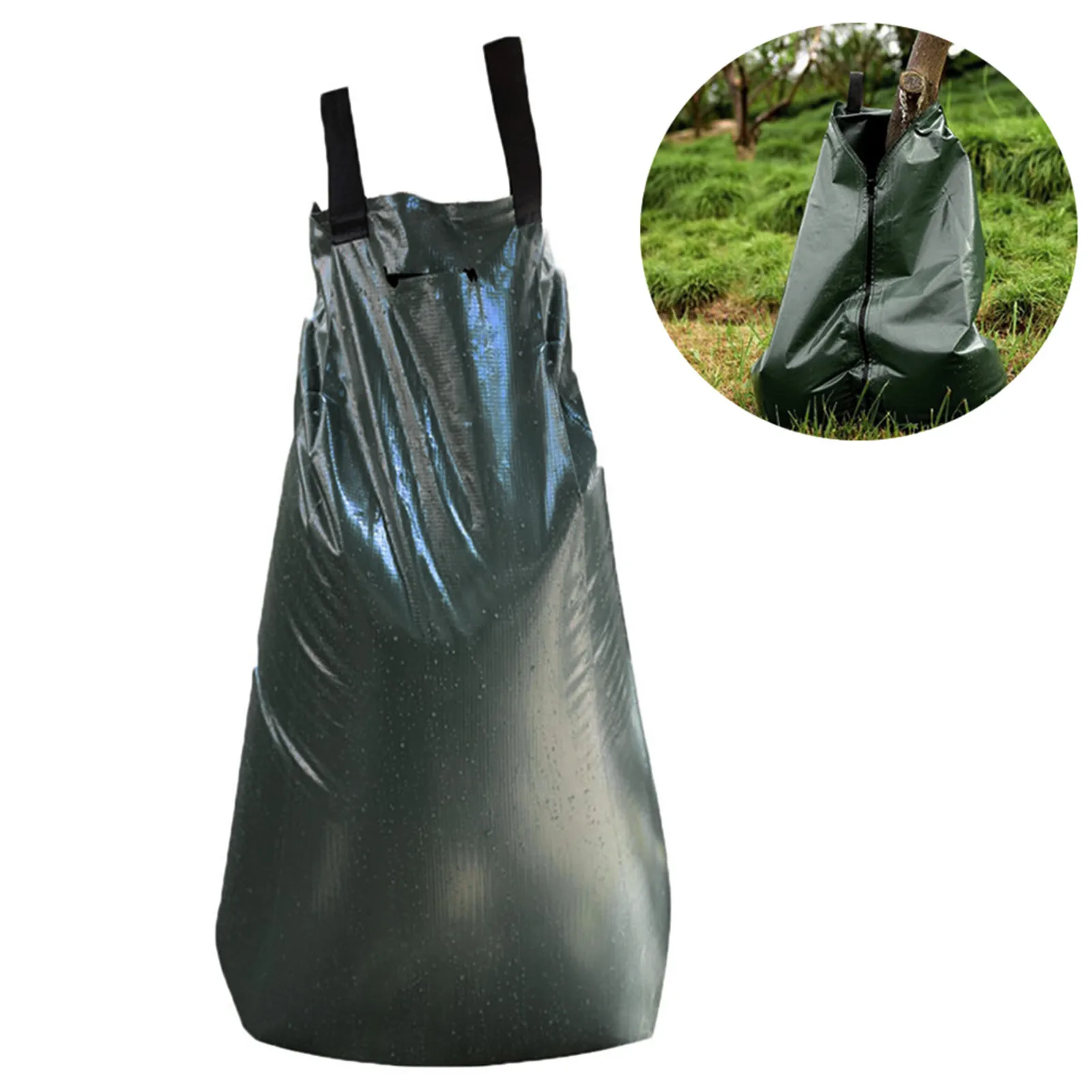Drip Irrigation Bag Tree Watering Pouch 20 Gallon Slow Release Bags Garden Automatic Watering Tool For Newly Planted Dark Green
Drip Irrigation Bag Tree Watering Pouch 20 Gallon Slow Release Bags Garden Automatic Watering Tool For Newly Planted Dark Green