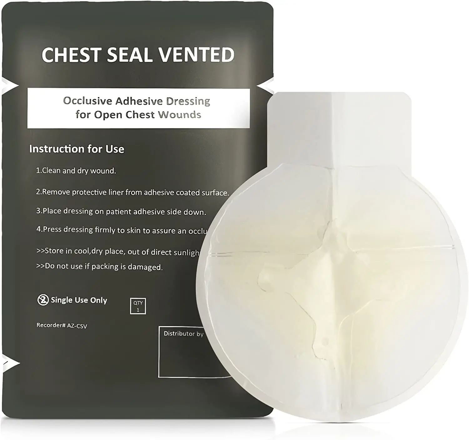 Chest Seal Vented Medical Chest Seal Survival First Aid Wound For Open Chest Injury Adhesive Dressing
Chest Seal Vented Medical Chest Seal Survival First Aid Wound For Open Chest Injury Adhesive Dressing