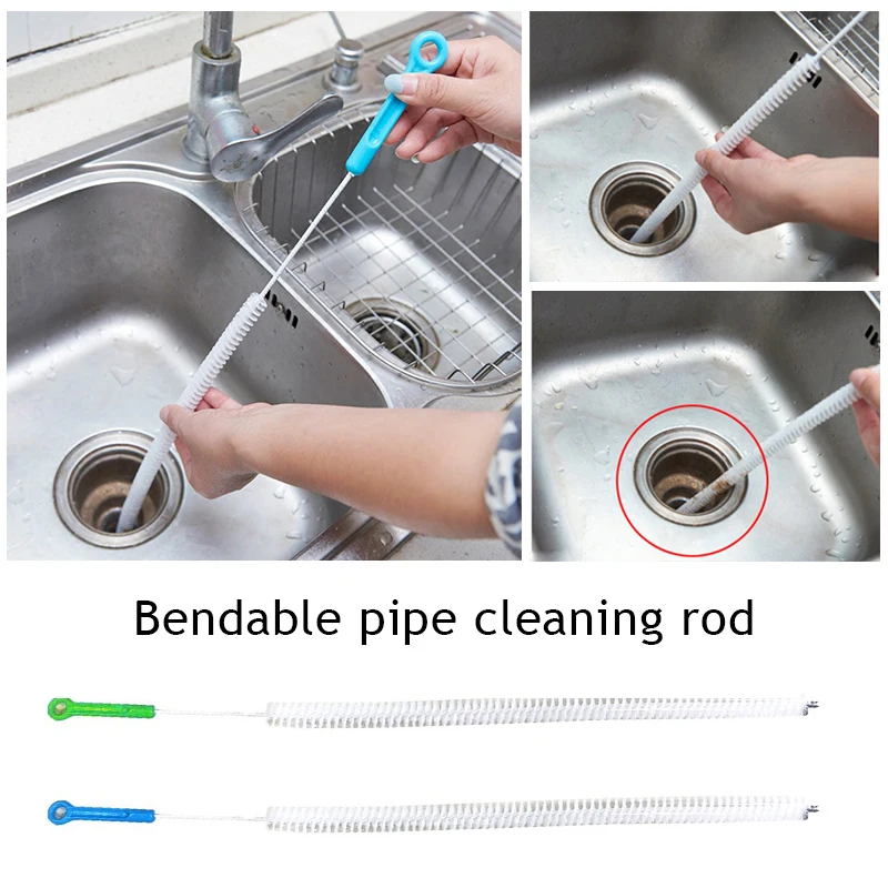 71cm Extended Sewer Cleaning Brush Pipe Dredging Tools Bathroom Floor Drain Kitchen Sink Pipe Dredge Cleaner Hair Removal Tools
71cm Extended Sewer Cleaning Brush Pipe Dredging Tools Bathroom Floor Drain Kitchen Sink Pipe Dredge Cleaner Hair Removal Tools