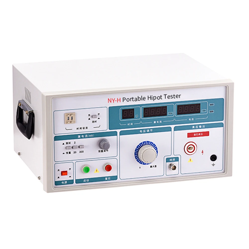 5kVA AC High Voltage Withstand Tester Hipot Tester China supply portable AC HI-pot generator safety test for electric equipment
5kVA AC High Voltage Withstand Tester Hipot Tester China supply portable AC HI-pot generator safety test for electric equipment