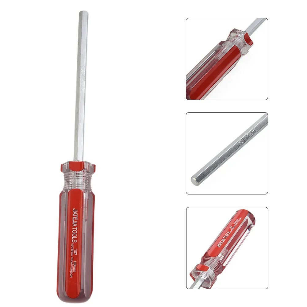 1PC 1.5mm-6mm Hexagon Magnetic Screwdriver Set Steel Precision Flat Head Hex Repair Tool Household Hand Tool
1PC 1.5mm-6mm Hexagon Magnetic Screwdriver Set Steel Precision Flat Head Hex Repair Tool Household Hand Tool