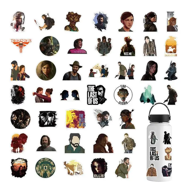 100Pcs Cool TheLast Of Us Game Stickers Bicycle Skateboard Guitar Car Anime Graffiti Sticker Waterproof Kid Stickers
100Pcs Cool TheLast Of Us Game Stickers Bicycle Skateboard Guitar Car Anime Graffiti Sticker Waterproof Kid Stickers
