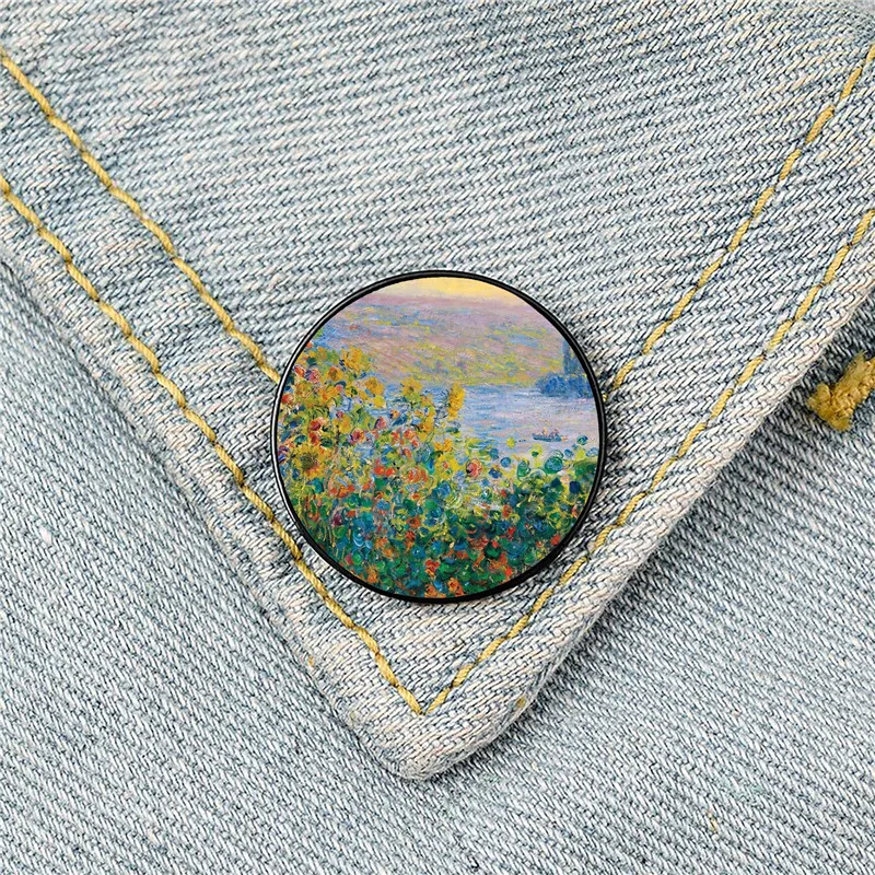 Flower Beds Printed Pin Custom Funny Brooches Shirt Lapel Bag Cute Badge Cartoon Cute Jewelry Gift for Lover Girl Friends
Flower Beds Printed Pin Custom Funny Brooches Shirt Lapel Bag Cute Badge Cartoon Cute Jewelry Gift for Lover Girl Friends