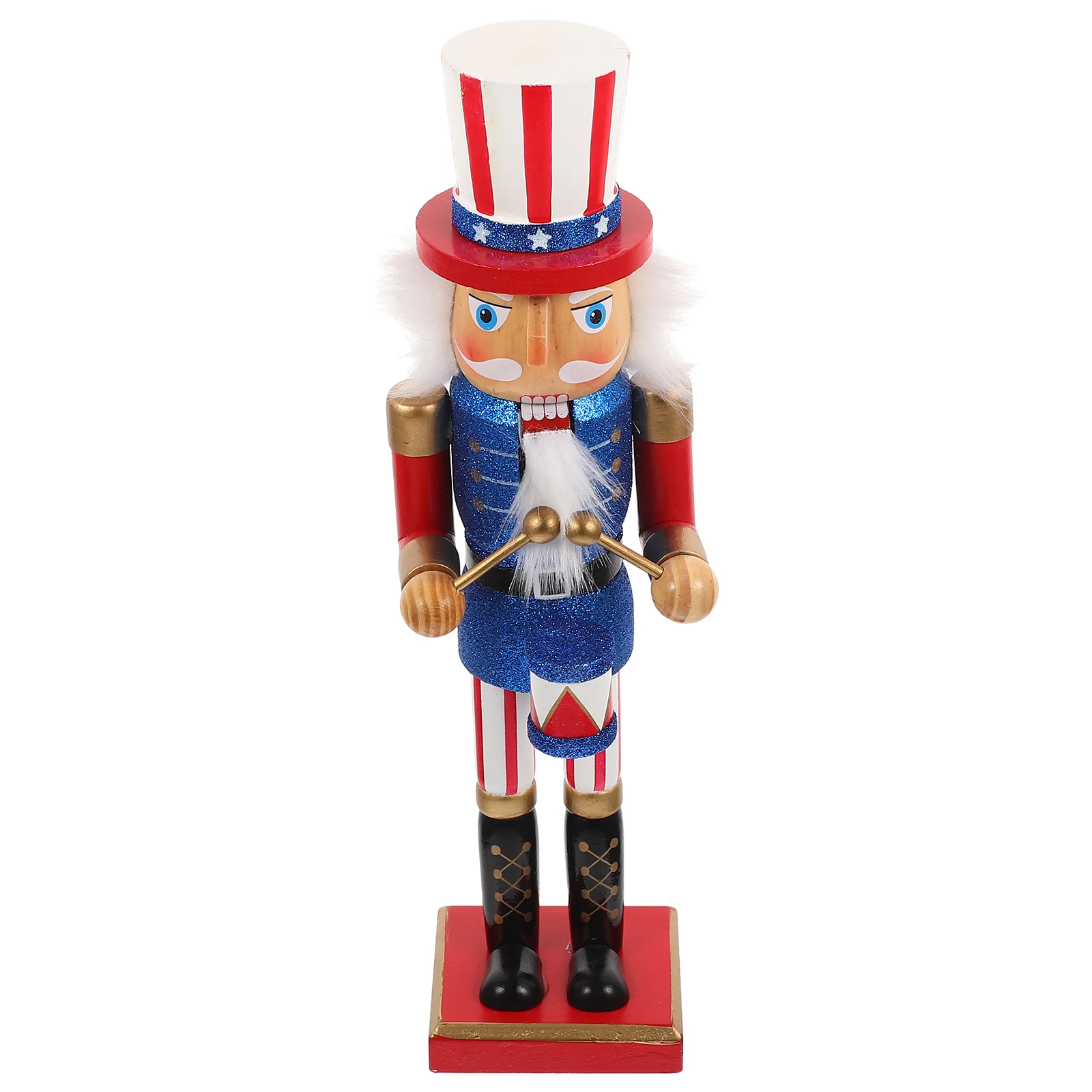 Nutcrackerdecor Soldier Independence Day Figures Adorn Wooden Party Walnut Festival Ornament Home Adorable Doll, Figure American
Nutcrackerdecor Soldier Independence Day Figures Adorn Wooden Party Walnut Festival Ornament Home Adorable Doll, Figure American