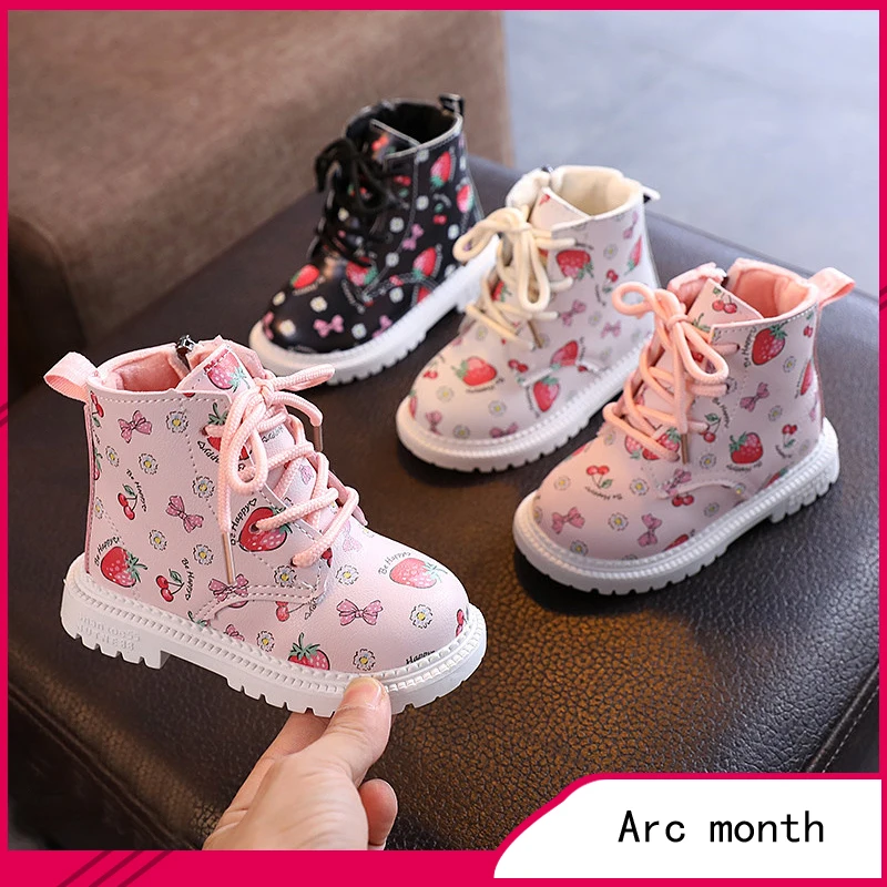 Children New Shoes Boots For Girls Martin Boots Fashion Leather Waterproof Winter Toddler Kids Snow Shoes Casual Soft Antislip
Children New Shoes Boots For Girls Martin Boots Fashion Leather Waterproof Winter Toddler Kids Snow Shoes Casual Soft Antislip