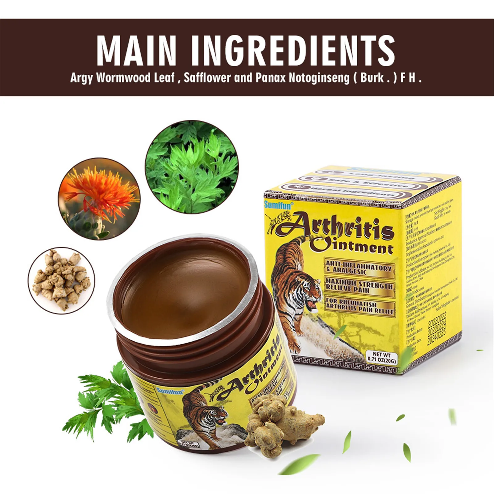 20g Soothing Cream Carpal Tunnel Pain Relieve Stiffness Reduce Iammation Relieve Joint Pain Fibromyalgia Arthritiss Joint
20g Soothing Cream Carpal Tunnel Pain Relieve Stiffness Reduce Iammation Relieve Joint Pain Fibromyalgia Arthritiss Joint