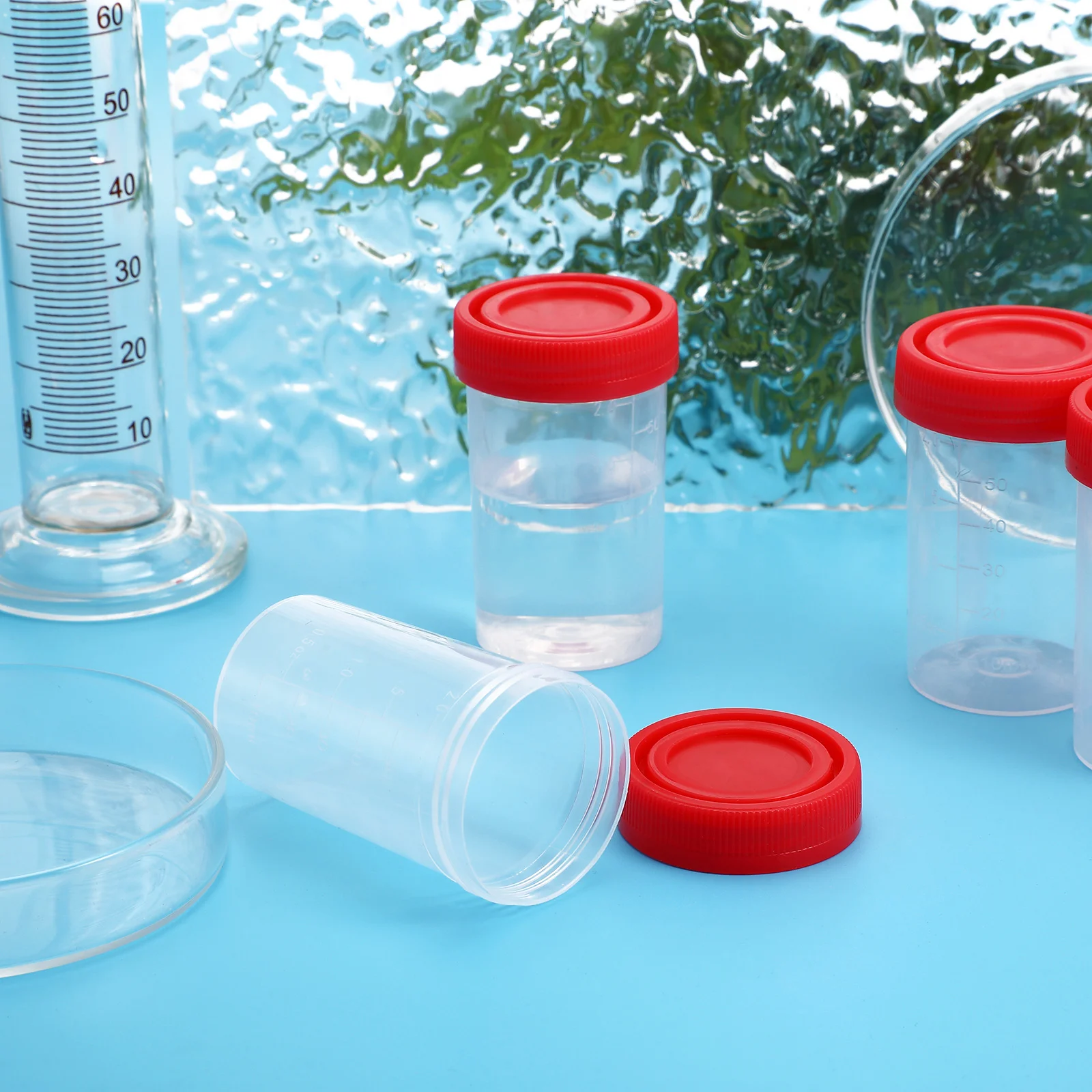 10 Pcs Airless Sampling Cup Travel Toiletry Containers Urine Cups Testing Plastic Sample Pots
10 Pcs Airless Sampling Cup Travel Toiletry Containers Urine Cups Testing Plastic Sample Pots