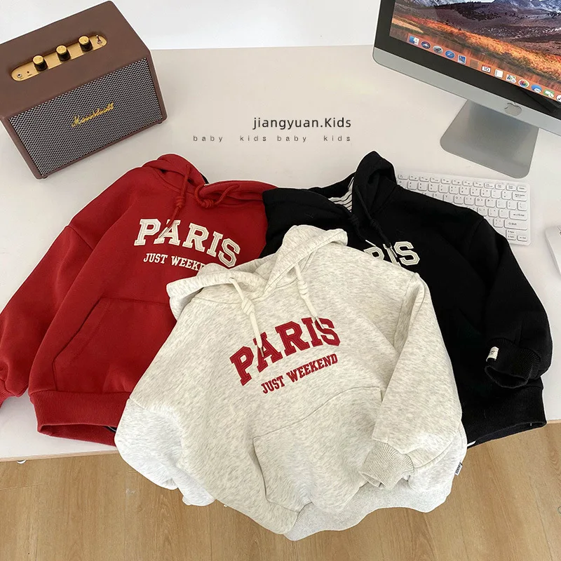 Children Fleece Hoodie Thickened Hooded Hoodie Baby Winter Jacket Children Warm Cotton Sweater Autumn Outdoor Fleece Pullover
Children Fleece Hoodie Thickened Hooded Hoodie Baby Winter Jacket Children Warm Cotton Sweater Autumn Outdoor Fleece Pullover