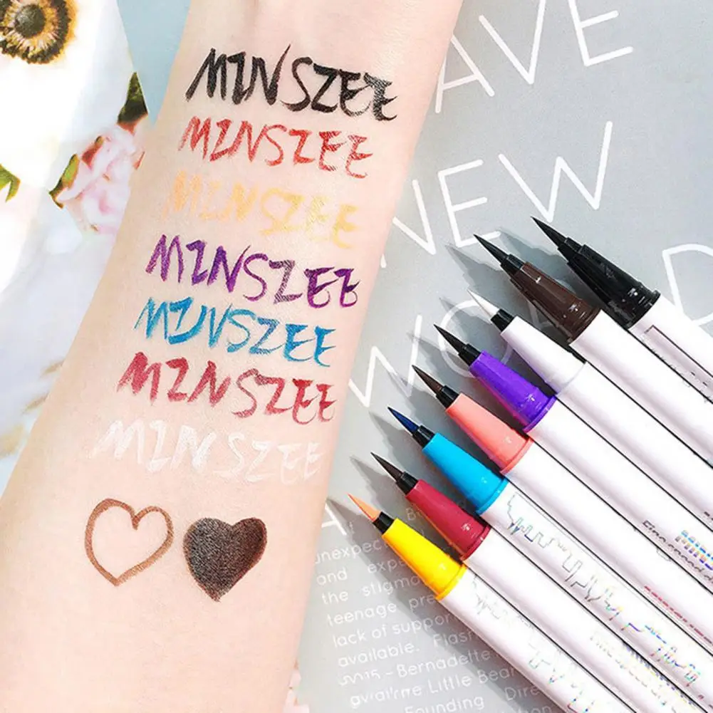 1ml Liquid Eyeliner Quick-drying Long Lasting Waterproof Highlight Colored Eye Liner Pen for Makeup
1ml Liquid Eyeliner Quick-drying Long Lasting Waterproof Highlight Colored Eye Liner Pen for Makeup