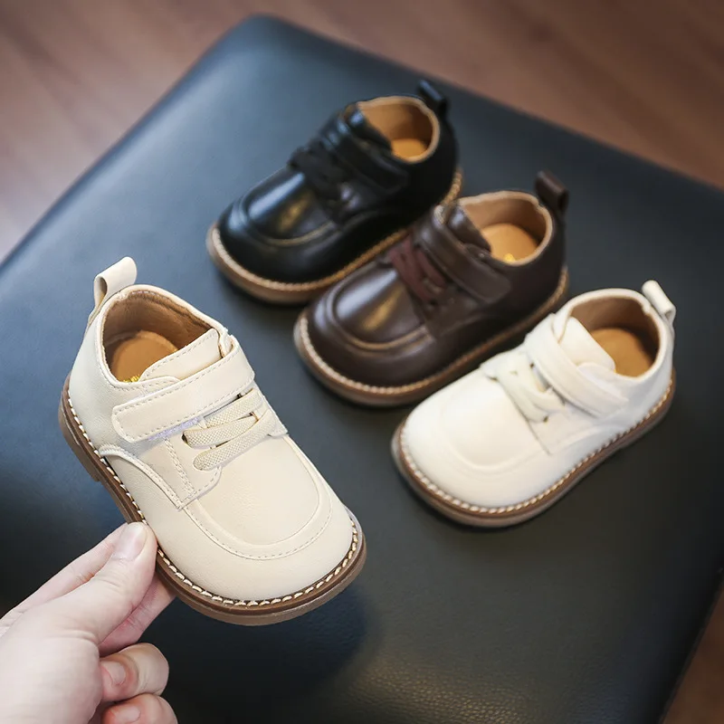 2021 Autumn Baby Girls Boys Shoes Infant Toddler Shoes Soft Bottom Outdoor British Style Children Kids Casual Leather Shoes
2021 Autumn Baby Girls Boys Shoes Infant Toddler Shoes Soft Bottom Outdoor British Style Children Kids Casual Leather Shoes