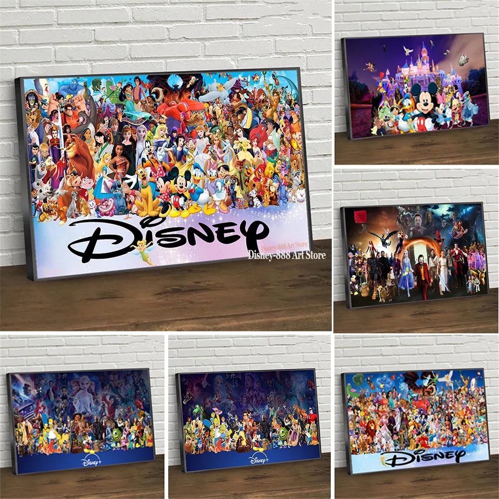 Disney Cartoon Character Painting Mickey,Princess Lisa,Marvel Superheroes Poster Canvas Print Wall Picture Kids Room Home Decor
Disney Cartoon Character Painting Mickey,Princess Lisa,Marvel Superheroes Poster Canvas Print Wall Picture Kids Room Home Decor