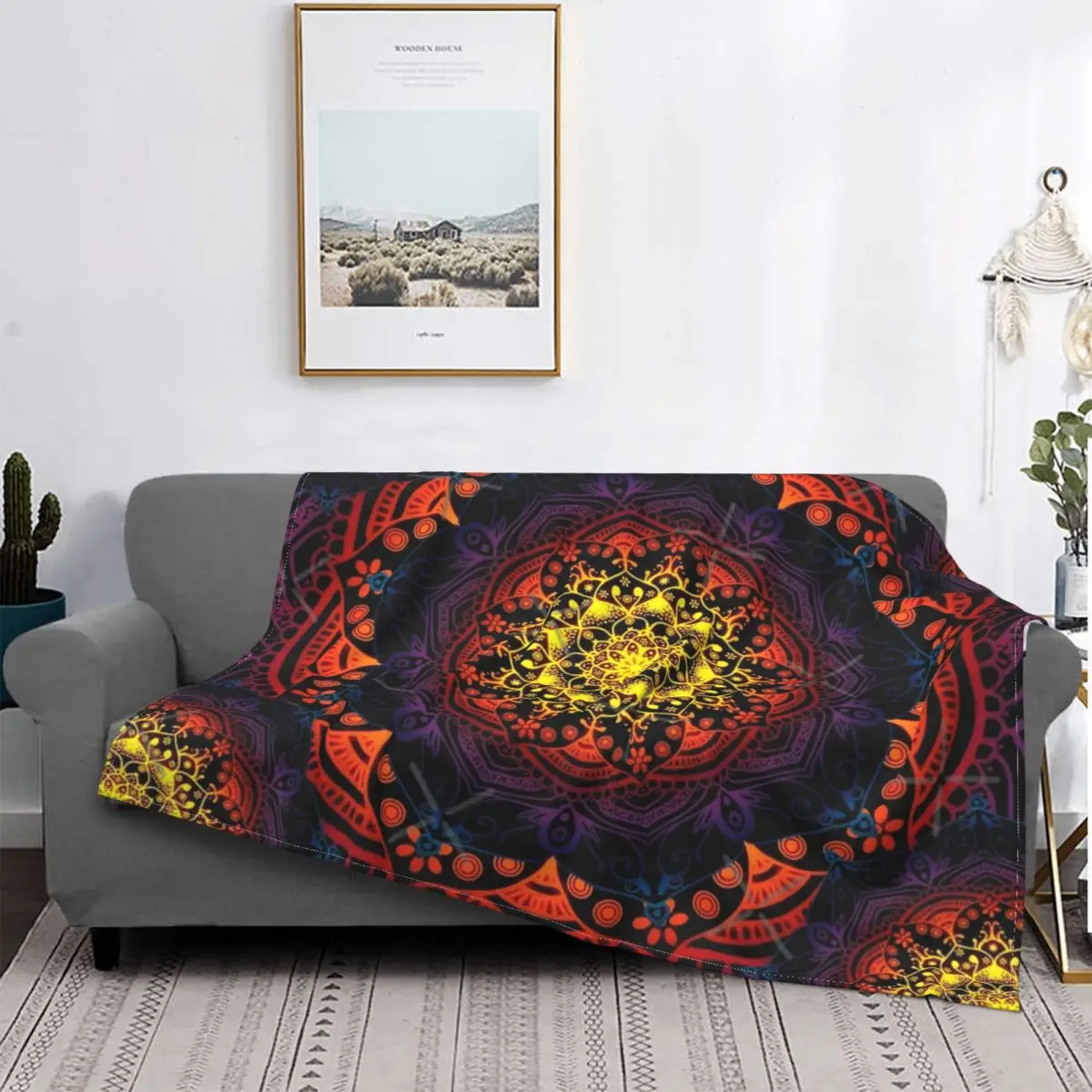 Mandala Hippie Soul Zen Yoga Meditation Mandala Throw Blanket Customizable Comfortable Bedroom AntiPilling
Mandala Hippie Soul Zen Yoga Meditation Mandala Throw Blanket Customizable Comfortable Bedroom AntiPilling