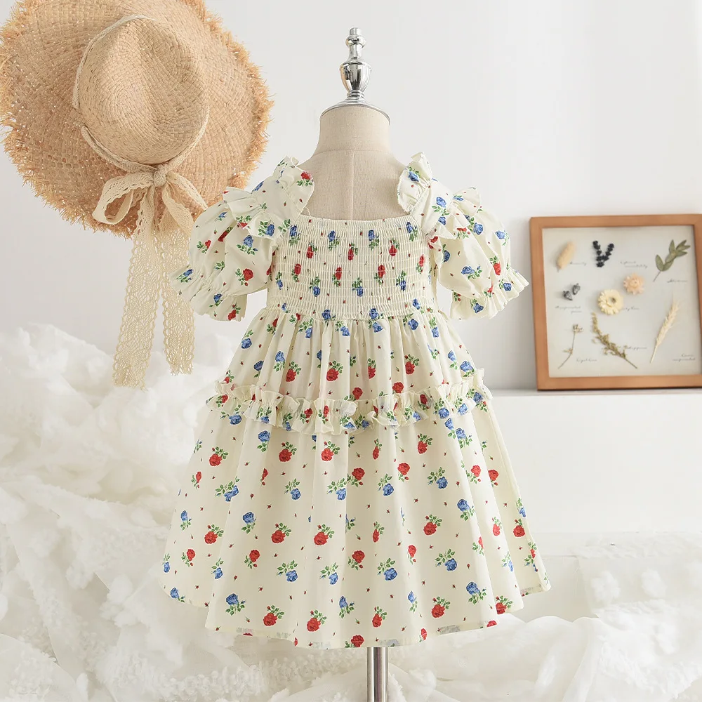 New Clothes Girls 3-7old Summer new princess 100-140 children kids baby short flower kids clothes casual dress black cotton
New Clothes Girls 3-7old Summer new princess 100-140 children kids baby short flower kids clothes casual dress black cotton