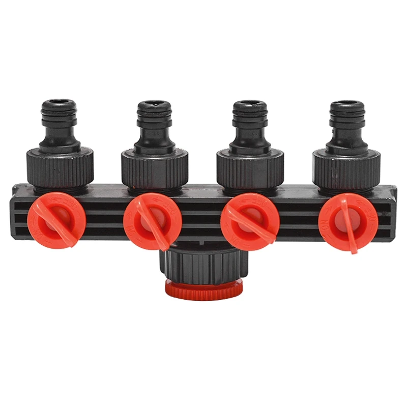 Home Garden Hose Pipe Splitter Plastic Drip Irrigation Water Connector Agricultural 4 Way Tap Connectors
Home Garden Hose Pipe Splitter Plastic Drip Irrigation Water Connector Agricultural 4 Way Tap Connectors