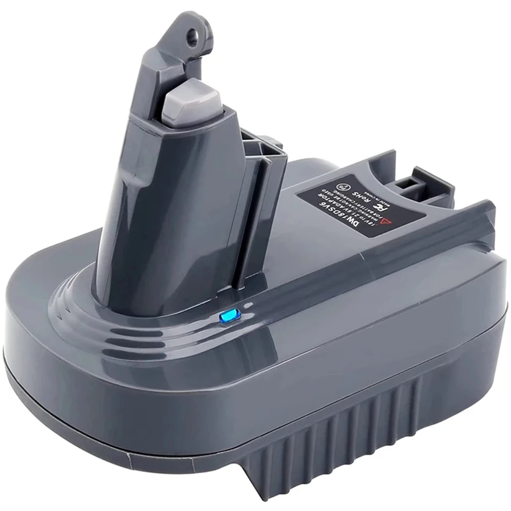 Durable 6000mAh DW18V6 Battery Adapter For Dewalt 18V Li-ion Battery Convert For Dyson Vacuum Cleaner Power Tools Parts
Durable 6000mAh DW18V6 Battery Adapter For Dewalt 18V Li-ion Battery Convert For Dyson Vacuum Cleaner Power Tools Parts