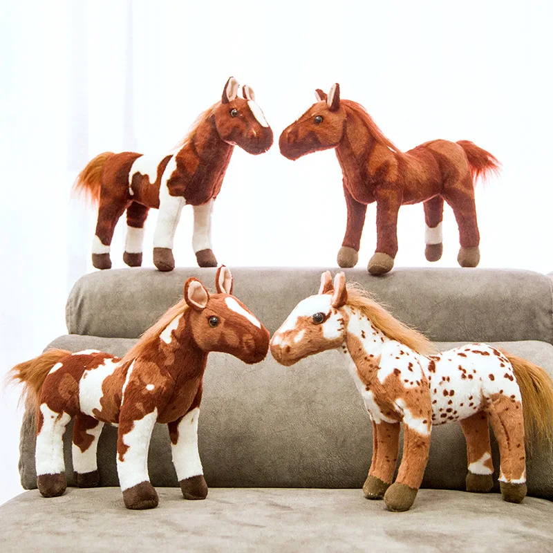 Simulation Horse Kawaii Plush Toy 4 Styles Stuffed Animal Dolls High Quality Classic Toys Kids Birthday Gift Home Decor Prop Toy
Simulation Horse Kawaii Plush Toy 4 Styles Stuffed Animal Dolls High Quality Classic Toys Kids Birthday Gift Home Decor Prop Toy