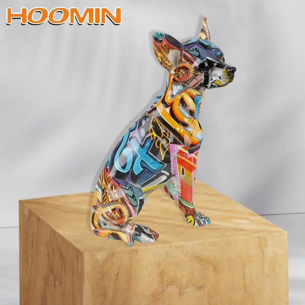 Полимерные поделки HOOMIN, украшения для дома, окрашенные граффити, собака, простой креативный винный шкаф, украшения для офиса, гостиной
Полимерные поделки HOOMIN, украшения для дома, окрашенные граффити, собака, простой креативный винный шкаф, украшения для офиса, гостиной