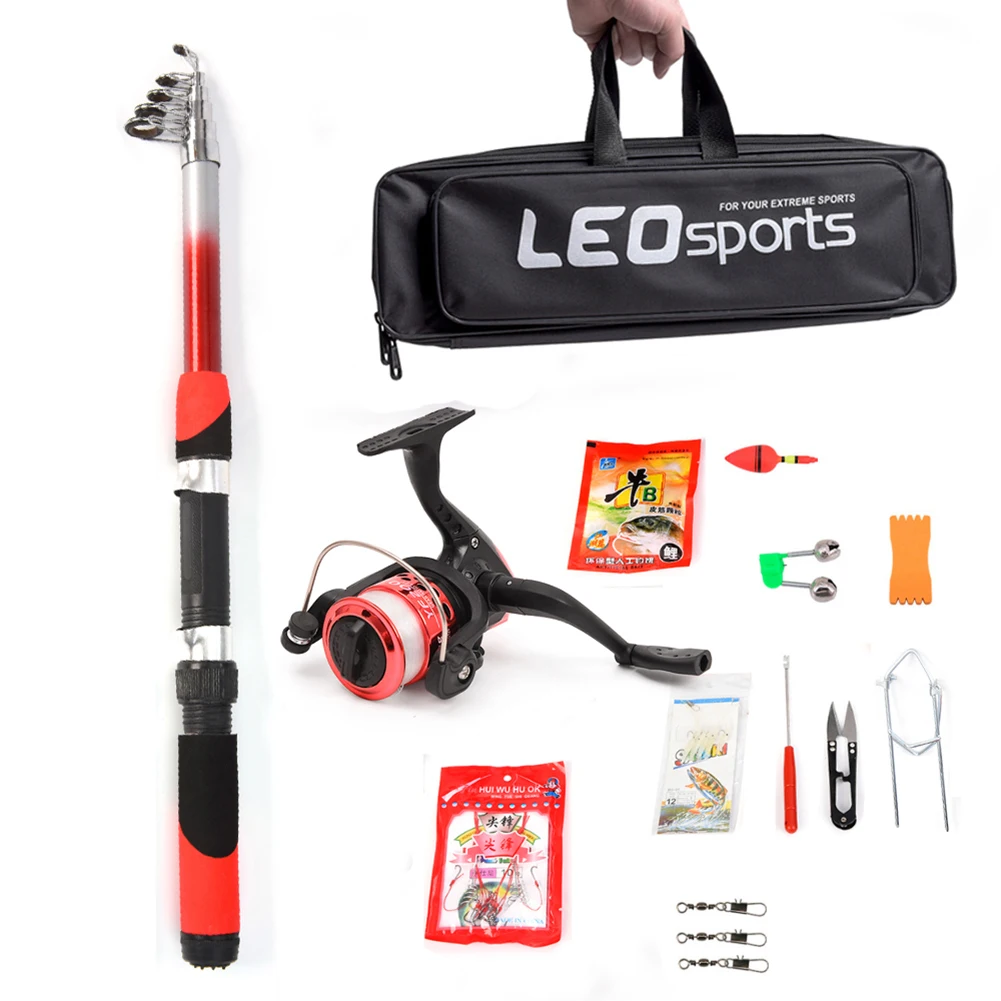 Accessories Fishing Kit Hooks Lightweight Lures Spinning Fishing Reel Telescopic Fishing Rod For Professionals
Accessories Fishing Kit Hooks Lightweight Lures Spinning Fishing Reel Telescopic Fishing Rod For Professionals