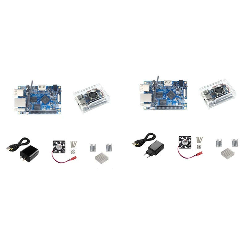 Плата разработки для Orange Pi PC Plus Allwinner H3 1 ГБ DDR3 + 8 Гб EMMC + Корпус + вентилятор охлаждения + теплоотвод + источник питания
Плата разработки для Orange Pi PC Plus Allwinner H3 1 ГБ DDR3 + 8 Гб EMMC + Корпус + вентилятор охлаждения + теплоотвод + источник питания