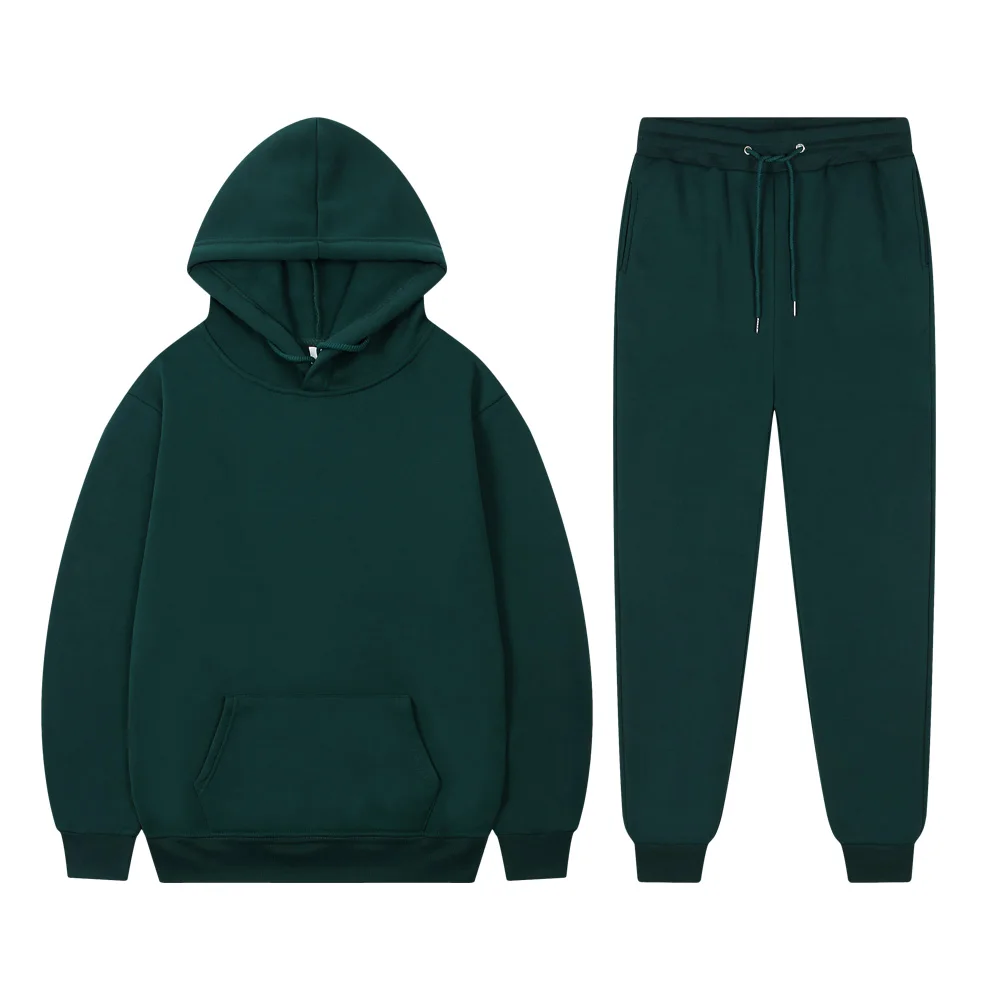2 Pieces Sets Tracksuit Men Solid Color Autumn Winter Hooded Sweatshirt +Drawstring Pants Male Sport Hoodies Running Sportswear
2 Pieces Sets Tracksuit Men Solid Color Autumn Winter Hooded Sweatshirt +Drawstring Pants Male Sport Hoodies Running Sportswear