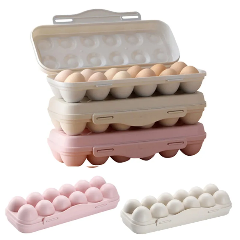 12/18 Grid Portable Egg Storage Box Refrigerator Storage Organizer Kitchen Egg Holder Tray Fridge Food Eggs Box Kitchen Gadget
12/18 Grid Portable Egg Storage Box Refrigerator Storage Organizer Kitchen Egg Holder Tray Fridge Food Eggs Box Kitchen Gadget