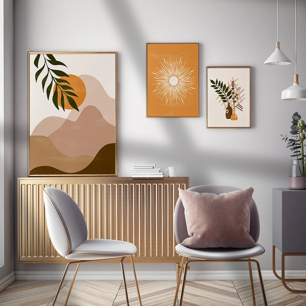 Boho Abstract Sun Poster Mid Century Orange Art Print Minimalist Canvas Painting Wall Gallery Picture for Living Room Home Decor
Boho Abstract Sun Poster Mid Century Orange Art Print Minimalist Canvas Painting Wall Gallery Picture for Living Room Home Decor
