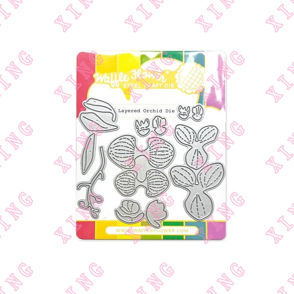 2022 Orchid Dies diy Scrapbook Gift Card Decoration Embossing Template Handmade Craft Knife Mould Blade Punch Metal Cutting Dies
2022 Orchid Dies diy Scrapbook Gift Card Decoration Embossing Template Handmade Craft Knife Mould Blade Punch Metal Cutting Dies