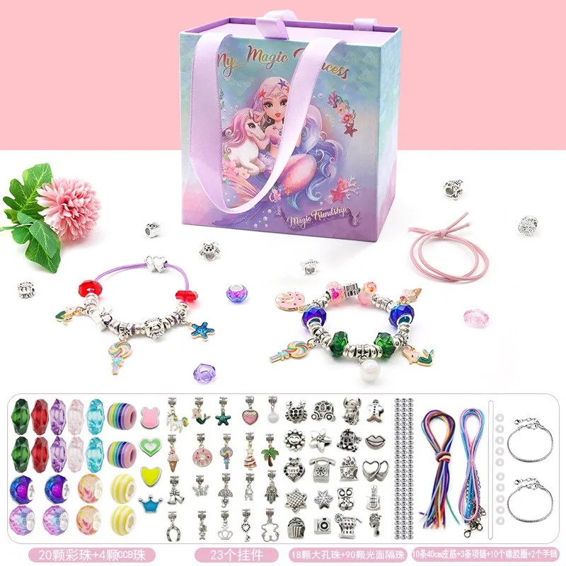 ZG Новое поступление DIY браслет набор для детей ручной работы Кристальные бусины аксессуары для девочек DIY браслет Ювелирные изделия Подарки
ZG Новое поступление DIY браслет набор для детей ручной работы Кристальные бусины аксессуары для девочек DIY браслет Ювелирные изделия Подарки