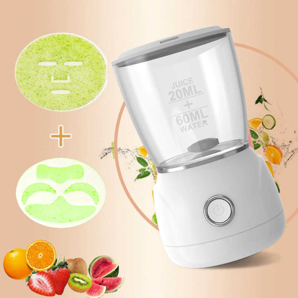 DIY Face Mask Maker Machine Portable Facial Treatment DIY Automatic Fruit Natural Vegetable Beauty SPA Care Household Salon Tool 
DIY Face Mask Maker Machine Portable Facial Treatment DIY Automatic Fruit Natural Vegetable Beauty SPA Care Household Salon Tool