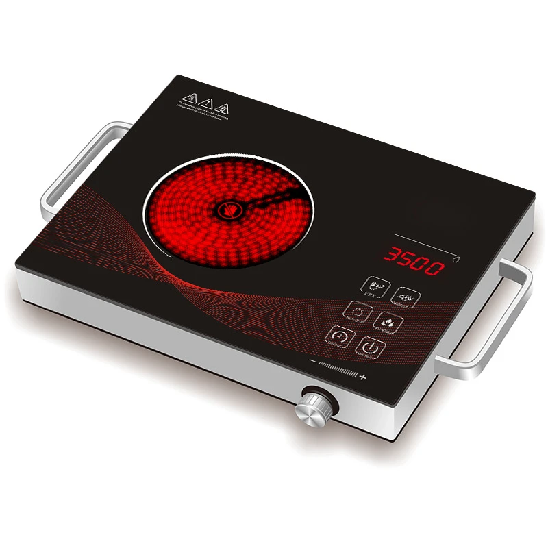 220V/ 110V 3500w electric ceramic stove household cooktop infrared cooker furnace
220V/ 110V 3500w electric ceramic stove household cooktop infrared cooker furnace