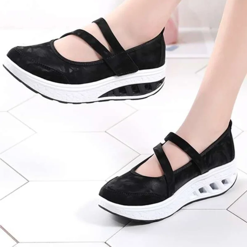 Large Size 2022 Summer Women Wedges Platform Shoes Breathable Mesh Casual Shoes Zapatos Mujer Ladies Shoes Platform Shoes
Large Size 2022 Summer Women Wedges Platform Shoes Breathable Mesh Casual Shoes Zapatos Mujer Ladies Shoes Platform Shoes