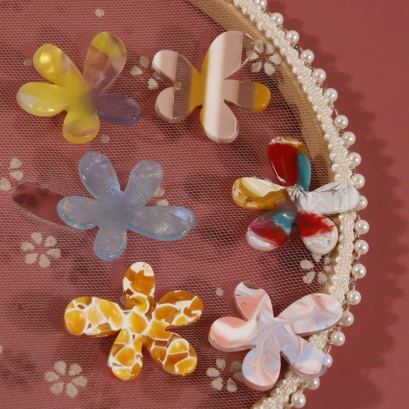 Spring style 40pcs/lot color pattern print cartoon flowers shape acrylic beads diy jewelry earring/garment accessory
Spring style 40pcs/lot color pattern print cartoon flowers shape acrylic beads diy jewelry earring/garment accessory