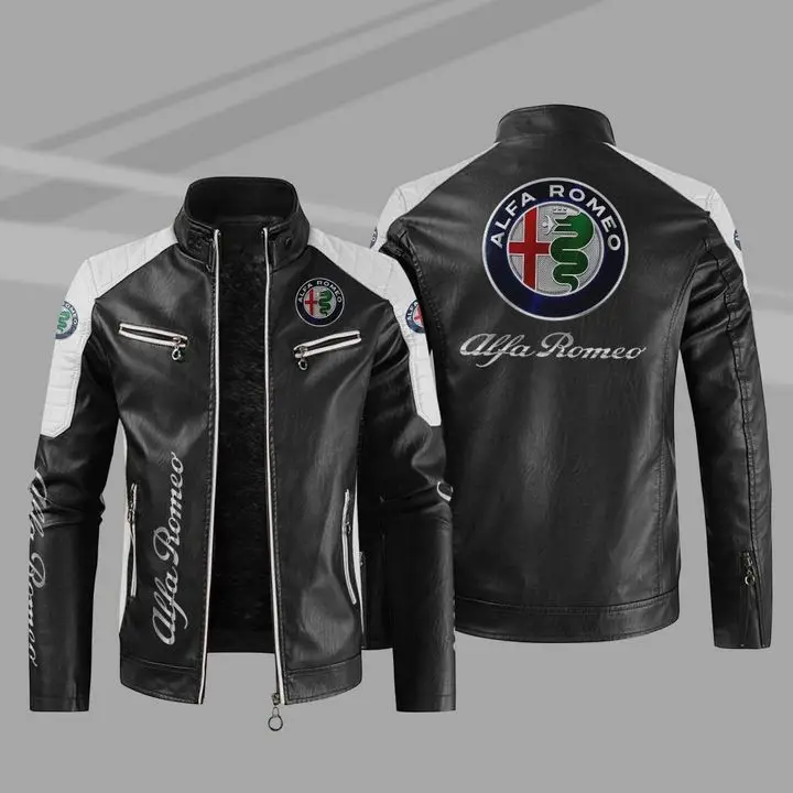 Мужская Утепленная куртка Alfa Romeo, куртка на молнии с логотипом, мотоциклетная утепленная кожаная куртка, верхняя одежда для зимы, 2023
Мужская Утепленная куртка Alfa Romeo, куртка на молнии с логотипом, мотоциклетная утепленная кожаная куртка, верхняя одежда для зимы, 2023