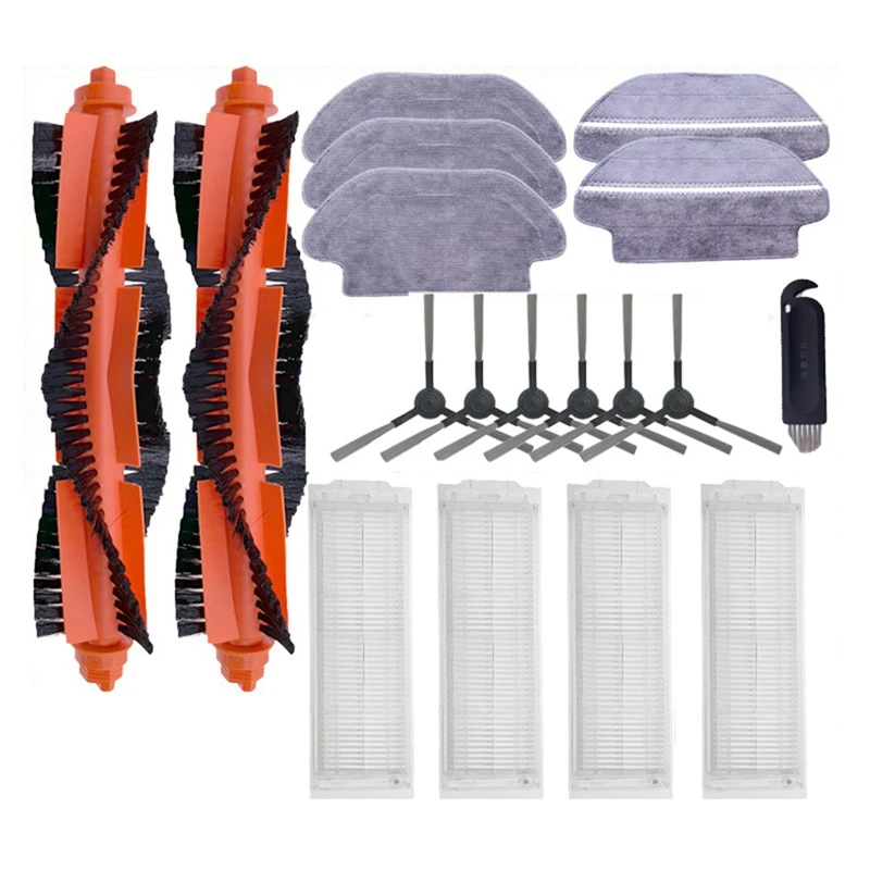 Hepa Filter Side Main Brush Cover Mop Holder Sweeping Robot Accessories As Shown Plastic For Xiaomi Robot Vacuum Mop Pro 3C 2S
Hepa Filter Side Main Brush Cover Mop Holder Sweeping Robot Accessories As Shown Plastic For Xiaomi Robot Vacuum Mop Pro 3C 2S
