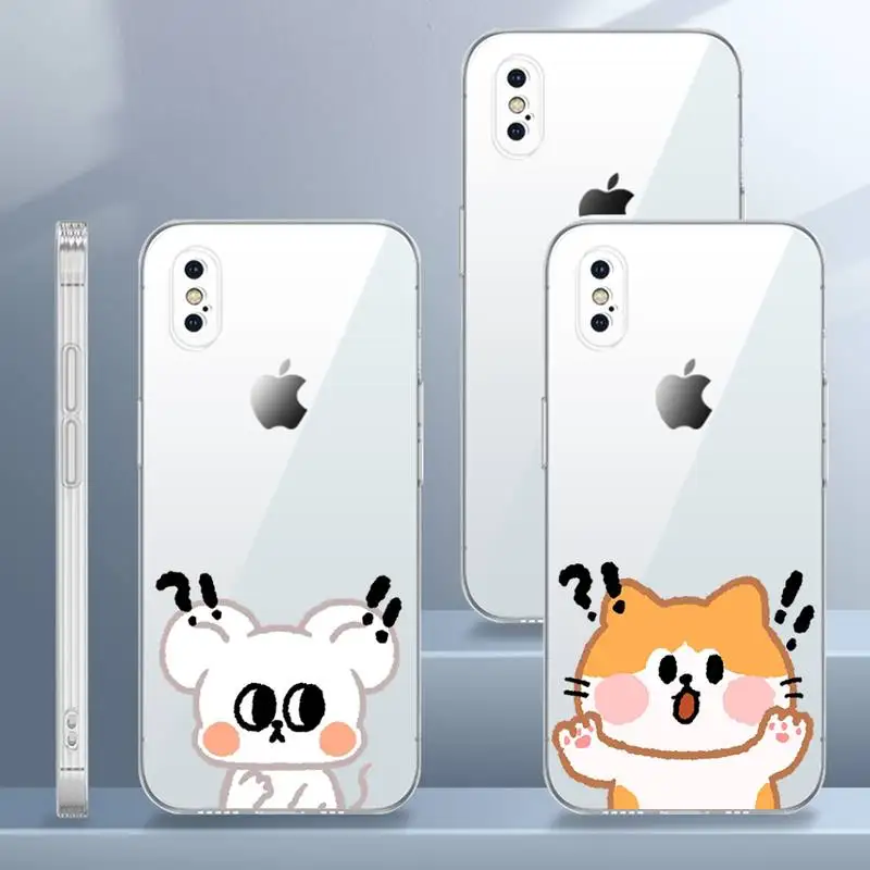 Cute cartoon animal pattern Phone Case Transparent soft For iphone 12 11 13 7 8 6 s plus x xs xr pro max mini
Cute cartoon animal pattern Phone Case Transparent soft For iphone 12 11 13 7 8 6 s plus x xs xr pro max mini
