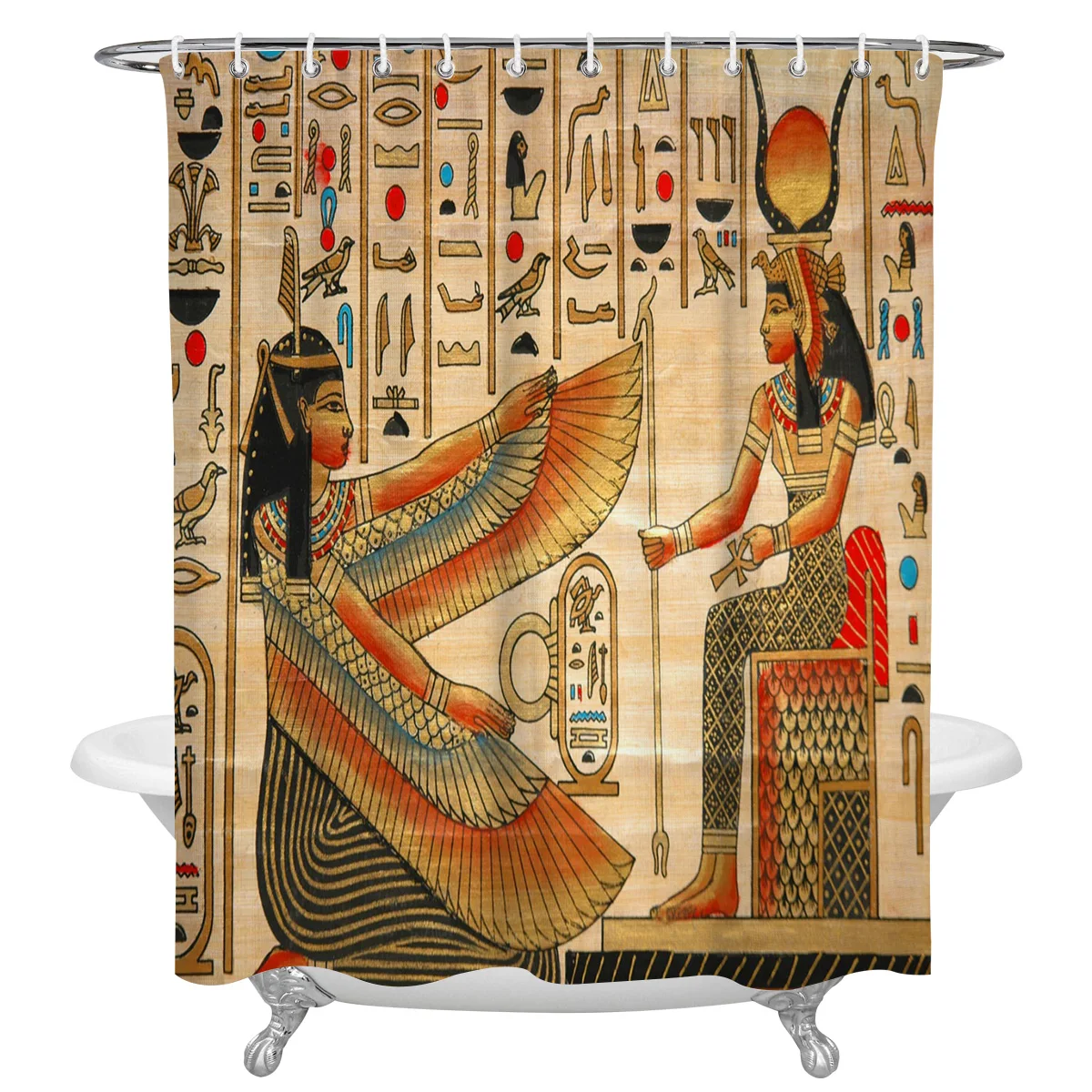 Egypt Character Desert Egyptian Culture Retro Shower Curtain Frabic Waterproof Polyester Home Decoration Bathroom Curtains
Egypt Character Desert Egyptian Culture Retro Shower Curtain Frabic Waterproof Polyester Home Decoration Bathroom Curtains
