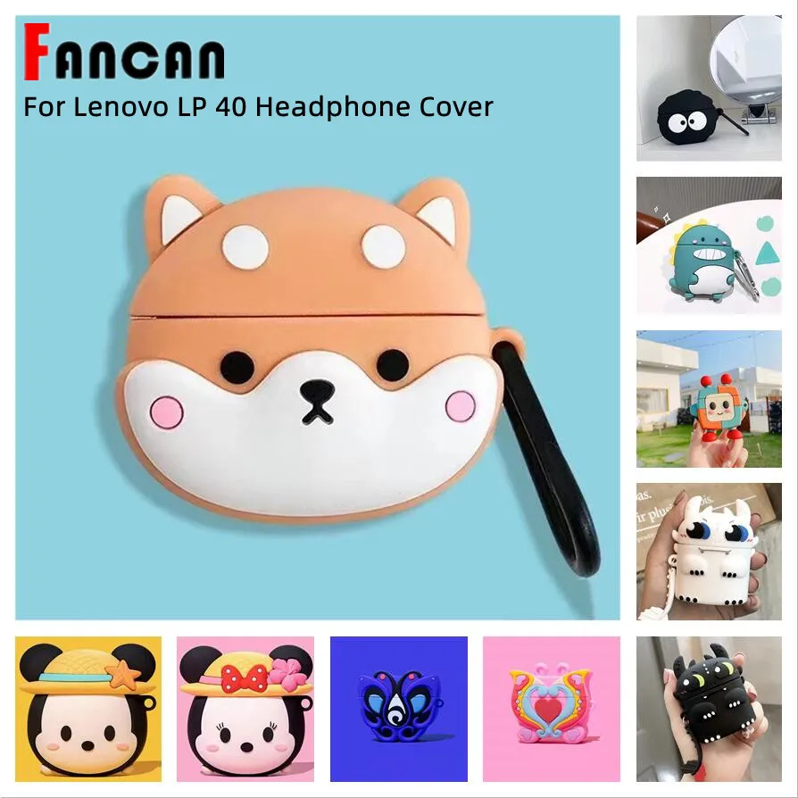 Silicone Case for Lenovo LP40 Cover sleeve Bluetooth Earphone Protector Cartoon anime Cute for Lenovo LP40 headphones Case pack
Silicone Case for Lenovo LP40 Cover sleeve Bluetooth Earphone Protector Cartoon anime Cute for Lenovo LP40 headphones Case pack