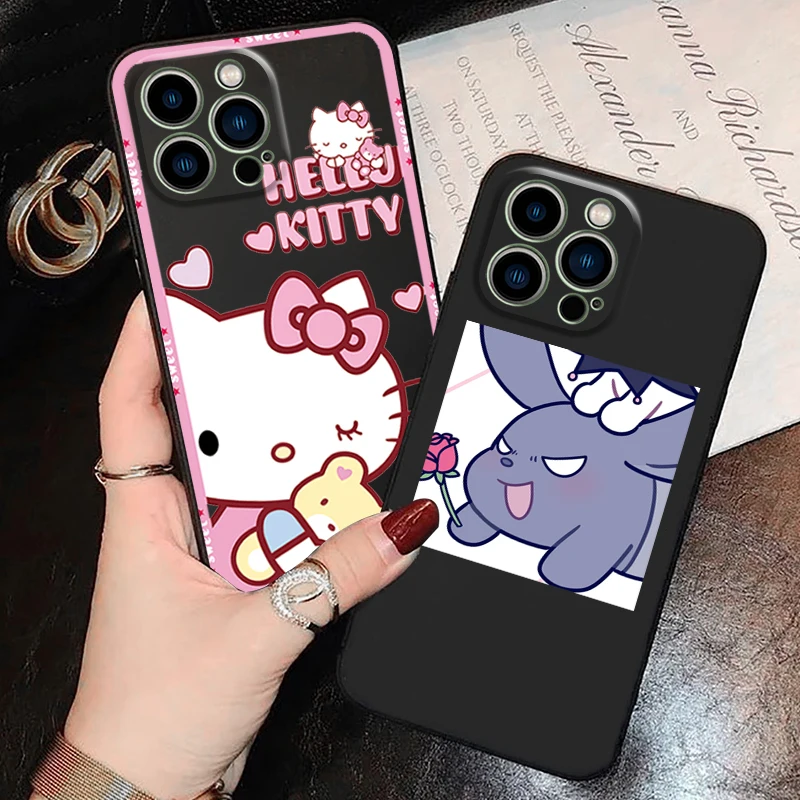 Hello Kitty Kuromi Phone Case For Funda iPhone 11 13 Pro Max 12 Mini X XR XS SE 2020 5 6 6s 7 8 Plus Silicone Cover Coque
Hello Kitty Kuromi Phone Case For Funda iPhone 11 13 Pro Max 12 Mini X XR XS SE 2020 5 6 6s 7 8 Plus Silicone Cover Coque