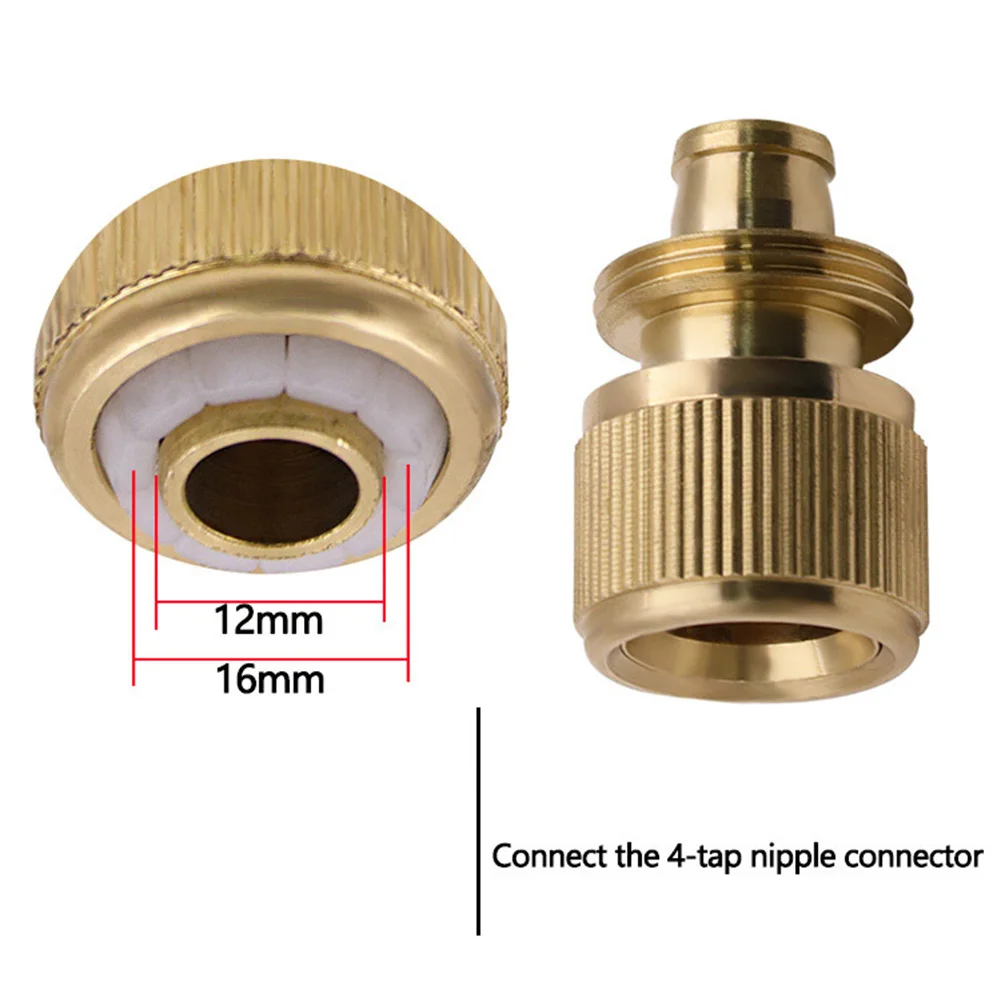 DIY Supplies Home Car Wash Accessories Water Connector Water Joint 35 Grams 4 Points Aluminum Plated Quick Connector
DIY Supplies Home Car Wash Accessories Water Connector Water Joint 35 Grams 4 Points Aluminum Plated Quick Connector