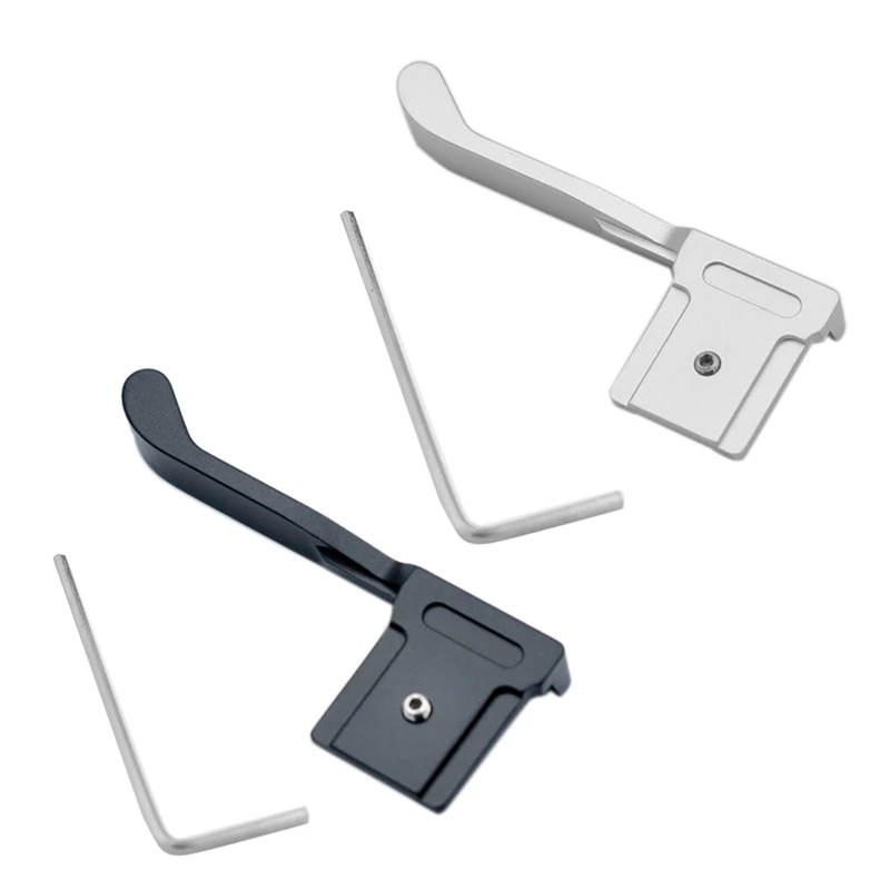 2Set Thumb Hotshoe Thumb Grip Made Hand Grip For Fuji Fujifilm X100 V X100V X-100V Mirrorless Camera,Black & Silver
2Set Thumb Hotshoe Thumb Grip Made Hand Grip For Fuji Fujifilm X100 V X100V X-100V Mirrorless Camera,Black & Silver