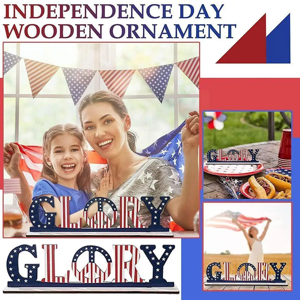 Wooden Letter Ornament Delicate Festival Portable American Independence Day Alphabet Printing Desktop Decoration for Home X8O9
Wooden Letter Ornament Delicate Festival Portable American Independence Day Alphabet Printing Desktop Decoration for Home X8O9